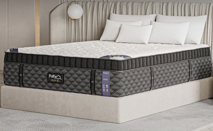 Puffy Royal Split Head Hybrid Mattress