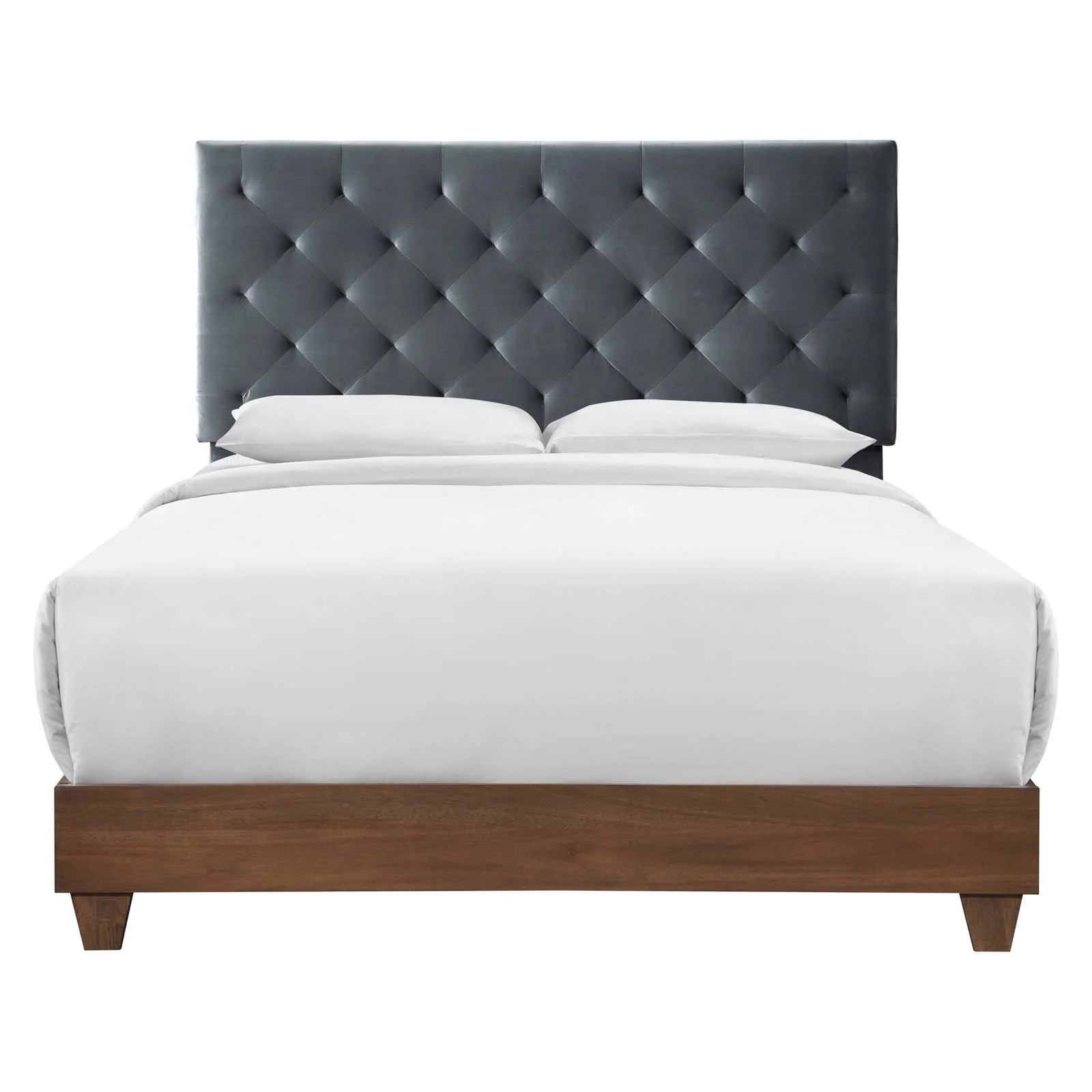 Rhiannon Diamond Tufted Upholstered Fabric