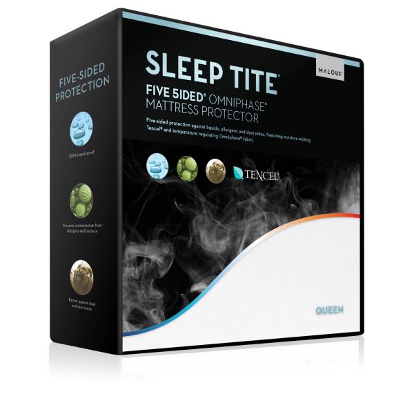 Malouf 5ided Mattress Protector w/Tencel + Omniphase