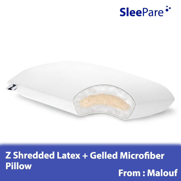 Z shredded Latex + Gelled Microfiber