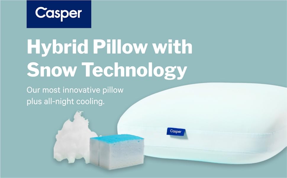 Casper  Snow Hybrid Pillow